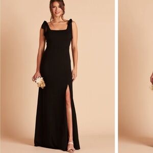 Alex Convertible Dress - Crepe Black